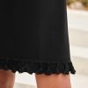 Girl's Fringe Swim Cover Up Sleeveless Tassel Summer Beach Bathing Suit Coverups Dress