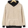 Women's Athletic Hoodies Sherpa Fleece Lined Workout Pullover Winter Warm Thicken Sweatshirt