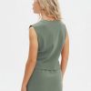 Womens Summer 2 Piece Short Skirt Sets Sleeveless Top and Tennis Skorts Dressy Cotton Matching Sweatsuits Outfits 2025