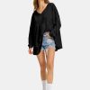 Womens Fall Long Sleeve Shirts V Neck Casual Maternity Tops Loose Babydoll Pullover Dressy Tunic Blouse Outfits 2025