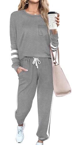 Lounge Sets for Women 2 Piece Travel Sweatsuits Fall Outfits Loungewear Matching Clothing Set 2025 S-3XL