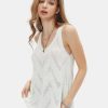 Womens Summer Sleeveless Scoop Neck Knit Sweater Vest Crochet Hollow Out Tank Tops Beach Vacation 2025