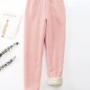 31OrNSvx-bL.jpg Yeokou Women's Warm Sherpa Lined Athletic Sweatpants Jogger Fleece Pants