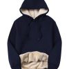 Women's Athletic Hoodies Sherpa Fleece Lined Workout Pullover Winter Warm Thicken Sweatshirt
