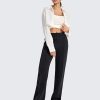Smoofit Modal Soft Women Wide Leg Sweatpants with Pockets Yoga Pants Casual Lounge Trousers Petite/Regular/Tall