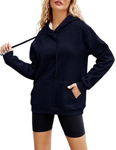 Women's Athletic Hoodies Sherpa Fleece Lined Workout Pullover Winter Warm Thicken Sweatshirt