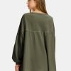 Womens Fall Long Sleeve Shirts V Neck Casual Maternity Tops Loose Babydoll Pullover Dressy Tunic Blouse Outfits 2025