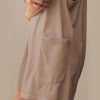 Casual Sleeveless Rompers for Women Summer Beach Vacation Stretchy Cotton Racerback Overall Shorts with Pockets