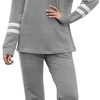 Lounge Sets for Women 2 Piece Travel Sweatsuits Fall Outfits Loungewear Matching Clothing Set 2025 S-3XL
