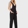 Womens High Roller Denim Bib Jumpsuits Casual Loose Sleeveless Baggy Overalls Jeans Pants Jumpers with Pockets