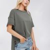 Womens Summer Oversized T Shirts 2025 Casual Short Sleeve Loose Maternity Tops Crewneck Tunic Plus Gym Workout Top