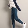 Women's Warm Sherpa Lined Athletic Sweatpants Jogger Fleece Pants