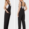Womens High Roller Denim Bib Jumpsuits Casual Loose Sleeveless Baggy Overalls Jeans Pants Jumpers with Pockets