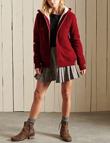 41-p0FgQI6L.jpg Women's Casual Full Zip Up Sherpa Lined Hoodie Sweatshirt Jacket Coat