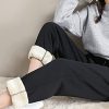 Women's Warm Sherpa Lined Athletic Sweatpants Jogger Fleece Pants