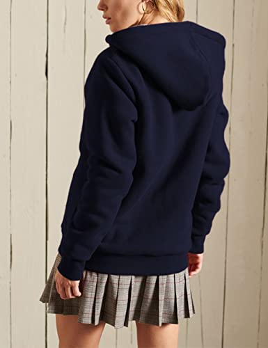 41Fdb6-RR3L.jpg Women's Casual Full Zip Up Sherpa Lined Hoodie Sweatshirt Jacket Coat