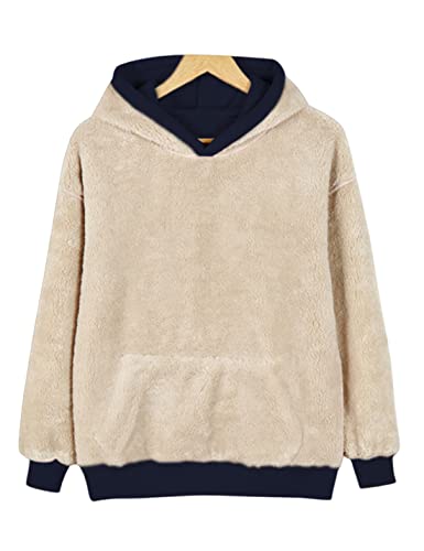 Women's Athletic Hoodies Sherpa Fleece Lined Workout Pullover Winter Warm Thicken Sweatshirt