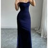 Women's Cowl Neck Mesh Maxi Dress Ruched High Slit Sexy Bodycon Cocktail Party Dress
