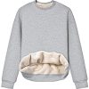 Women's Winter Hoodies Pullover Sherpa Fleece Warm Heavyweight Sweatshirt