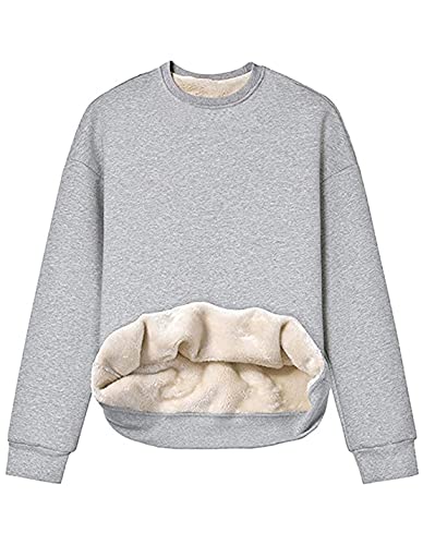 Women's Winter Hoodies Pullover Sherpa Fleece Warm Heavyweight Sweatshirt