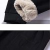 Mens Winter Warm Sherpa Lined Active Thermal Jogger Fleece Sweatpants Pant