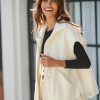 Women's Fleece Vest Casual Sleeveless Button Down Winter Warm Sherpa Jacket with Pockets