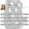 EXLURA Patterns Reindeer Ugly Christmas Sweater Jumper Pullover Tops
