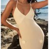 Women's Plunge Neck Backless Low Cut Maxi Dress Rose Floral Wedding Guest Dresses