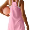 Womens Athletic Dress Hot Shot Mini Dress Built in Shorts Summer Workout Romper Dress 2025 Trendy Outfit