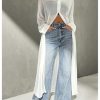 Women's Sheer Button Down Long Sleeve Maxi Shirt Kimono Dress Lightweight Summer Coverups