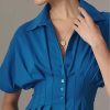 Shirt Dress for Women Summer Casual Short Sleeve Button Down Loose Pleated Maxi Sundress with Pockets