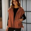 41XQQDANEyL.jpg Women's Fleece Vest Casual Sleeveless Button Down Winter Warm Sherpa Jacket with Pockets