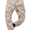 Mens Winter Warm Sherpa Lined Active Thermal Jogger Fleece Sweatpants Pant