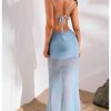 SHENHE Women's Cutout Prom Dress Long Formal Evening Dresses Twist Tube Maxi Dresses