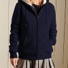 41xJmF6QD0L.jpg Women's Casual Full Zip Up Sherpa Lined Hoodie Sweatshirt Jacket Coat