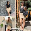 Women's Bodycon Ruched Tulip Mini Skirt Elastic High Waist Asymmetrical Short Skirts