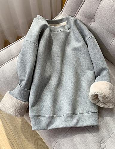 Women's Winter Hoodies Pullover Sherpa Fleece Warm Heavyweight Sweatshirt