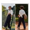 Women's High Waisted Drawstring Waist Wide Leg Sweatpants with Pockets Casual Loose Yoga Pants